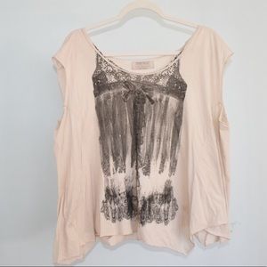 All Saints Flowy T-shirt